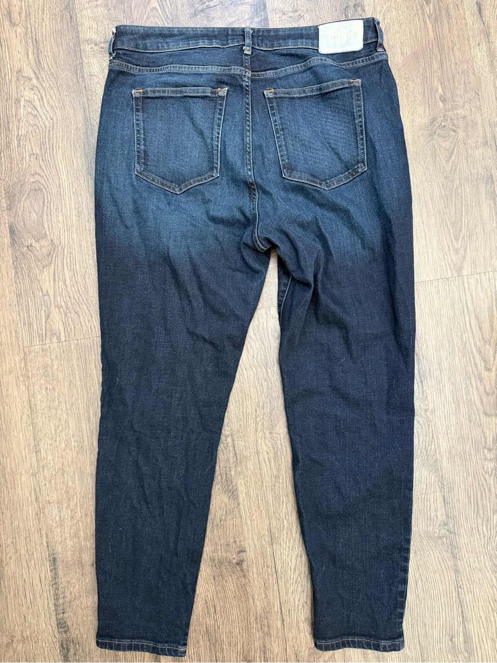 Everlane Women’s Dark Wash The Curvy High Rise Skinny Jean Size 33 Regular - Picture 3 of 7